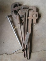 2 - Pipe Wrenches & Pipe Cutter