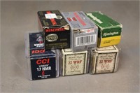 Assorted .22 Magnum Ammunition & .17HMR