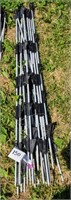 BUNDLE OF 25 ELECTRIC FENCE POSTS