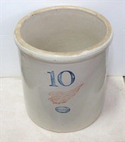 "RED WING"  #10 Union Stoneware Crock