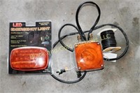 2 Emergency Automotive Lights and Wiring