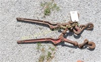 Pair of 5/16 or 3/8 Chain Booms