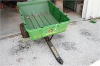 John Deere 10P Plastic Dump Garden Cart