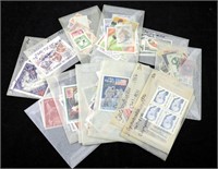 12 Vintage 70-80s International Postage Stamps Lot