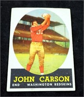 1958 Topps #47 John Carson Football Card