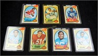 13 Vintage 69-70 N F L Player Rookie Cards Lot