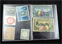 7 Vintage 1940's Ecuador S. A. Stamps Collectibles