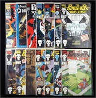14 Vintage 1992 Punisher Marvel Comic Books Lot