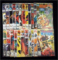 23 Vintage 1992 Wolverine Marvel Comic Books Lot