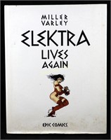 Elektra Lives Again Comic Book By Miller Varley