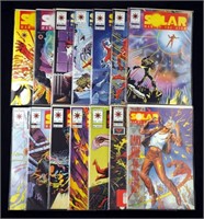 14 Solar Man Of The Atom 1992 Valiant Comics Lot
