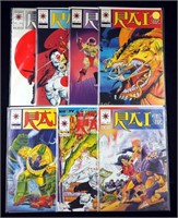7 Valiant 1992 Rai Comic Books Lot W Issue 1