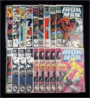 18 Ironman 1977 Marvel Comic Books Lot