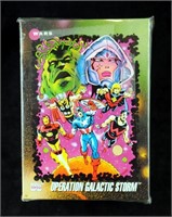 Vintage 1992 Marvel Comics Wars Collector Card Set
