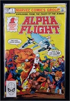 Alpha Flight 1983 Issue 1 Aug: Excellent Condition