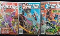 X-factor Comics 1985 Issues 2, 3 & 4
