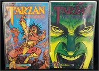 Pair Tarzan The Warrior Comic Books