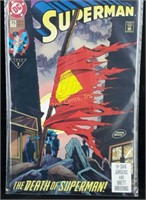 Dc The Death Of Superman Comic Book 75 Jan 93