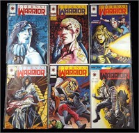 6 Eternal Warriors Valiant 1992 Comic Books Lot