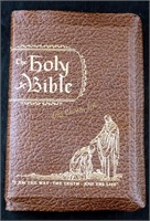 Vintage Large 1950 King James Version Holy Bible