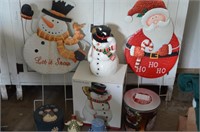 Snowman and Christmas items