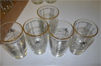 Indy 500 collector glasses: 1911-1969