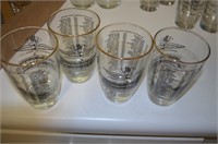 Indy 500 collector glasses: 1911-1976