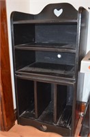 Small black shelf