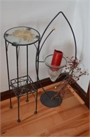 Plant stand and Candle Decorative Holder