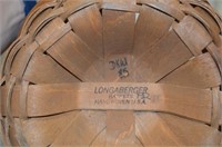 Longaberger Round basket