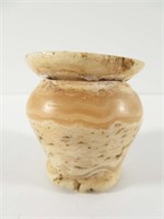 Ancient Egyptian Alabaster Kohl Pot