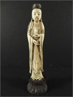 Chinese Ivory Figurine Woman Beads