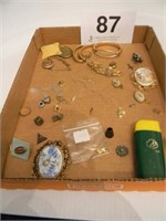 Antique as is jewelry - jewelry parts - Girl