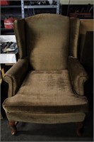 Upholstered High-back Armchair