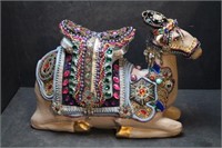 Folk Art Camel - Signed Nancy Runyon Yost