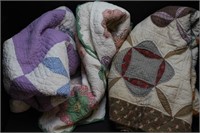 Three "Patchwork" Quilts