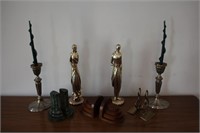 Lots of Doubles - Bookends, Statues, Candlesticks