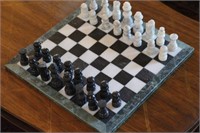 Marble Chess Set - Board & Pieces