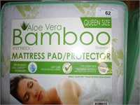 Bamboo Queen Mattress Pad