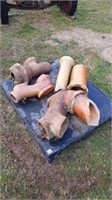 LITHGOW POTTERY PIPES
