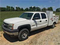 (RE) 2006 CHEVY 2500HD SERVICE TRUCK