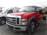 2008 FORD F450 XLT SD S/A CAB & CHASIS