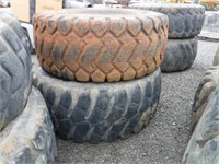 LOT OF (2) 23.5R25 TIRES
