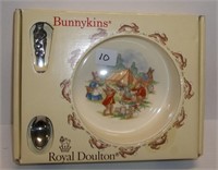 Royal Doulton Bunnykins Bowl & Spoon
