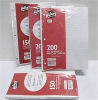 7 New Packages - Ruled Lined Sheets (Hilroy)