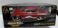 Ertl American Muscle 1957 Chevy Custom Car 1:18