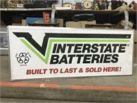 Metal Sign - Interstate Batteries