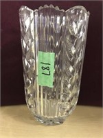 8" Glass Flower Vase