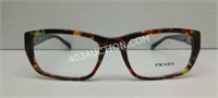 Prada Blue Havana Eyeglasses w/ Case MSRP $150 NEW