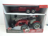 Big Farm Tractor and Manure Spreader $100 NEW